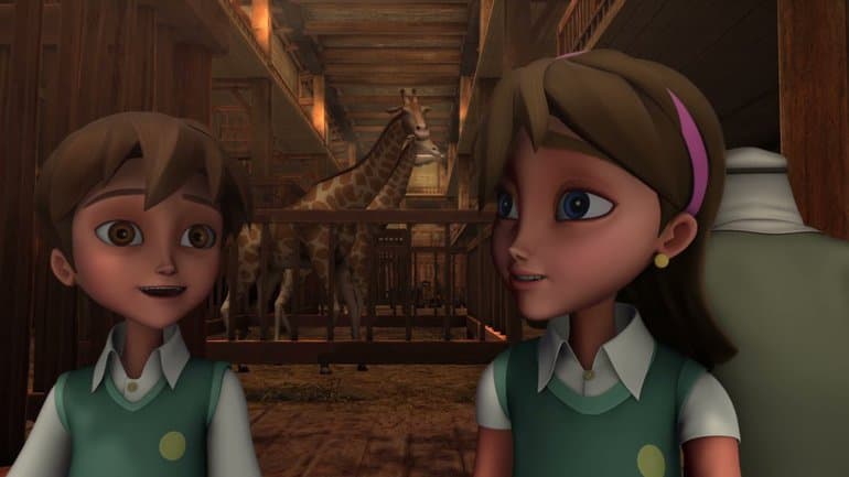 SUPERBOOK FR Saison 2 Episode 9 - L'arche, la colombe et l'arc-en-ciel