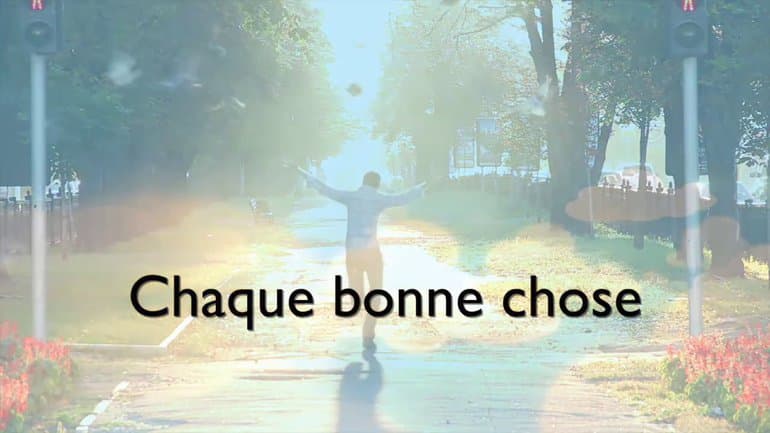 Chaque bonne chose